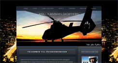 Desktop Screenshot of ambulanshelikopter.info